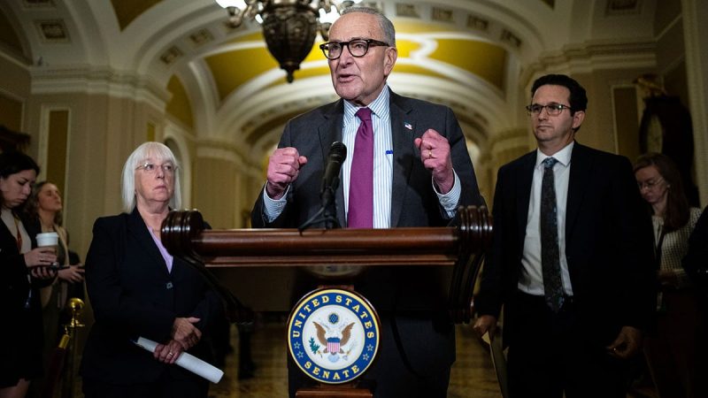 Schumer again blocks GOP bid to reopen government as air traffic controllers go unpaid Schumer again blocks GOP bid to reopen government as air traffic controllers go unpaid